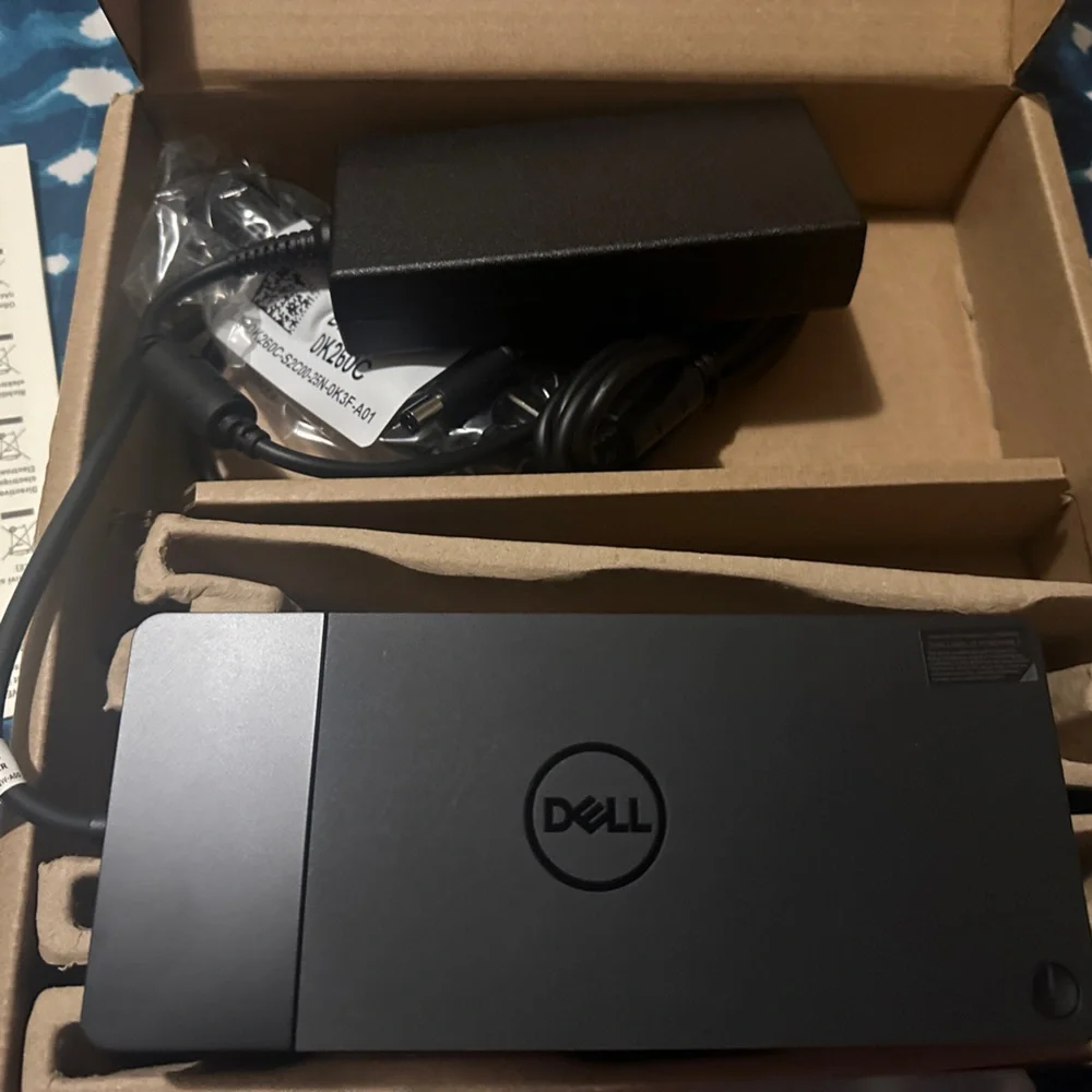 Dell Thunderbolt Dock with Black Finish New in Box